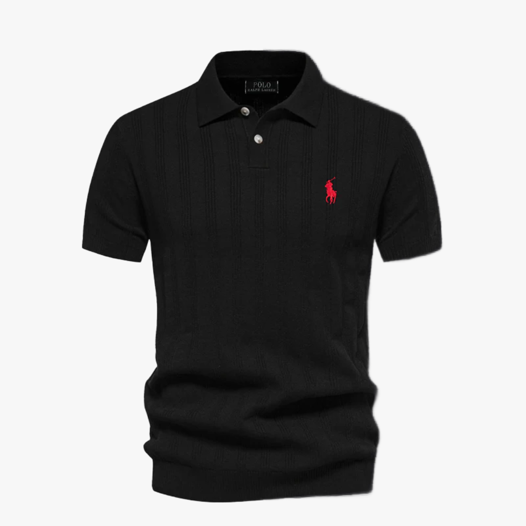 Polo in tricot strutturato R&L™