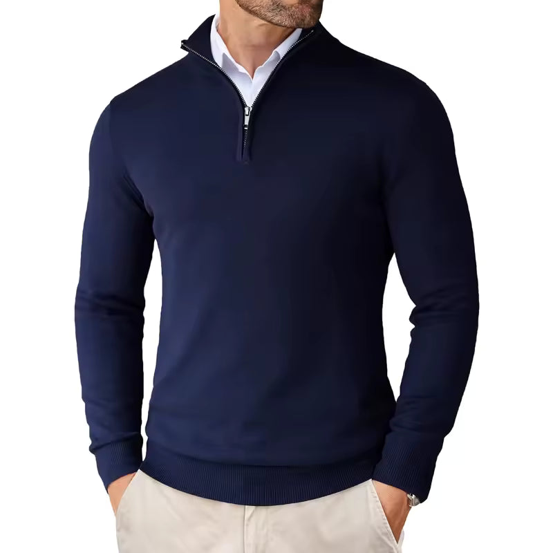Refined Half-Zip Jumper - Free Delivery