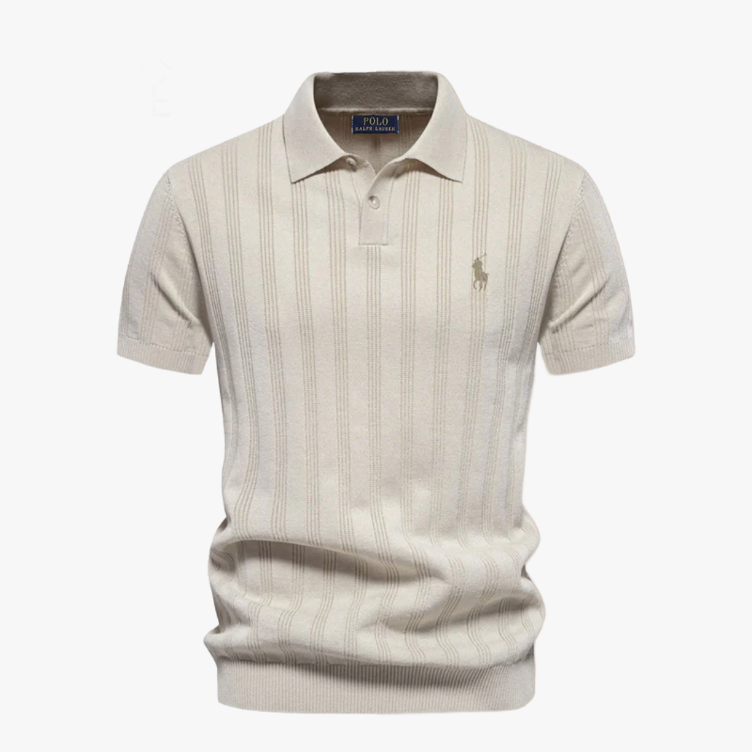 Polo in tricot strutturato R&L™