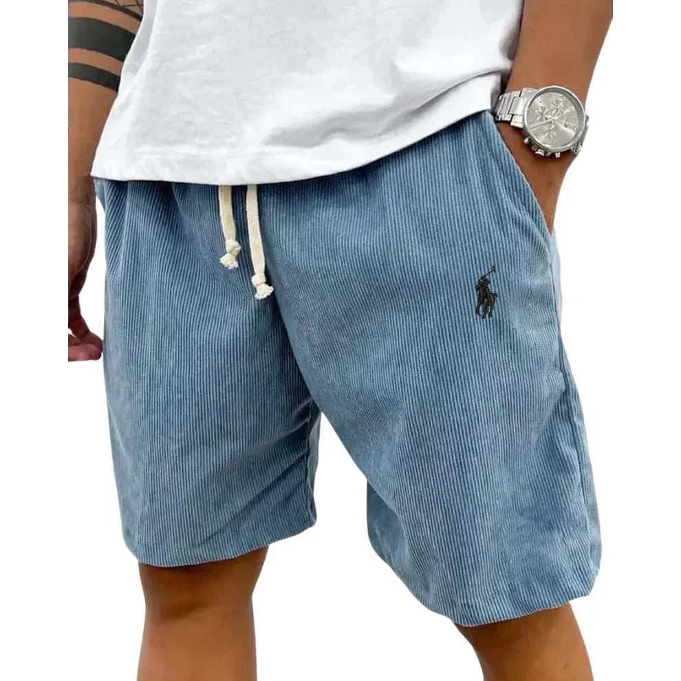 Elegantes pantalones cortos de lujo para hombre - R&amp;L