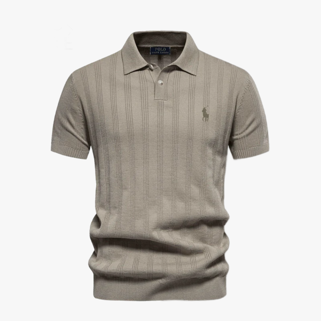 Polo in tricot strutturato R&L™