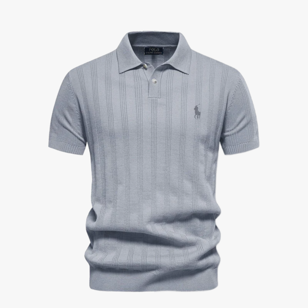 Polo in tricot strutturato R&L™