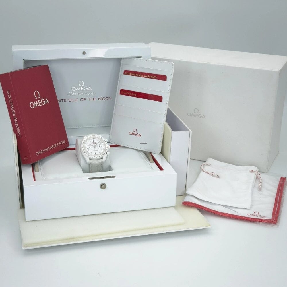 OMG Speedmaster White Side of the Moon 44.2 mm Men's Wristwatch